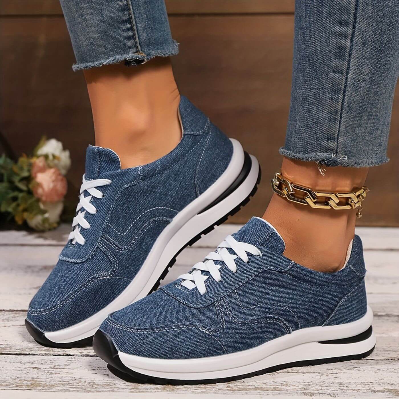Camille™ – Chaussures Orthopédiques à Semelle Épaisse