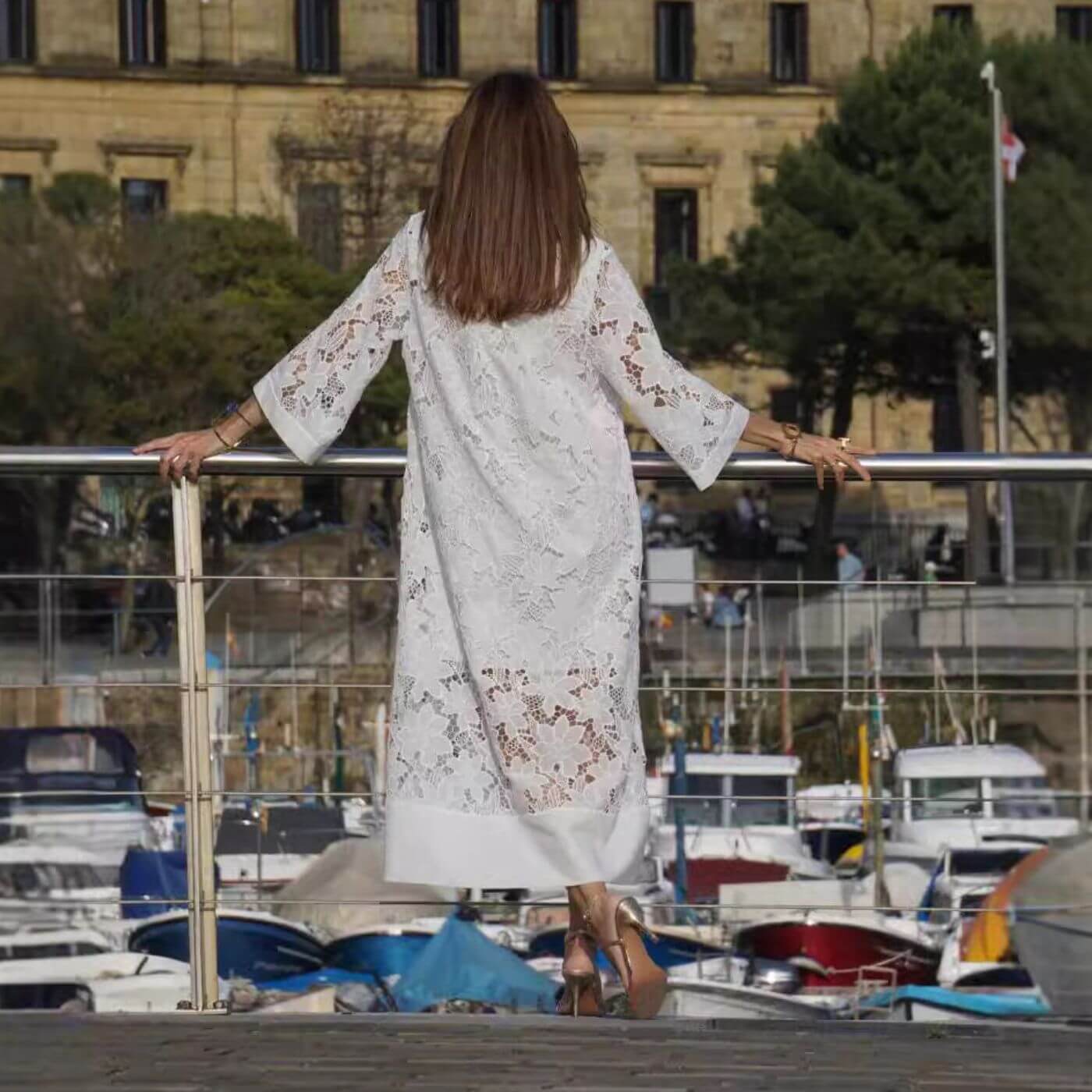 Jasmine™ – Robe d'Été avec Jolie Dentelle