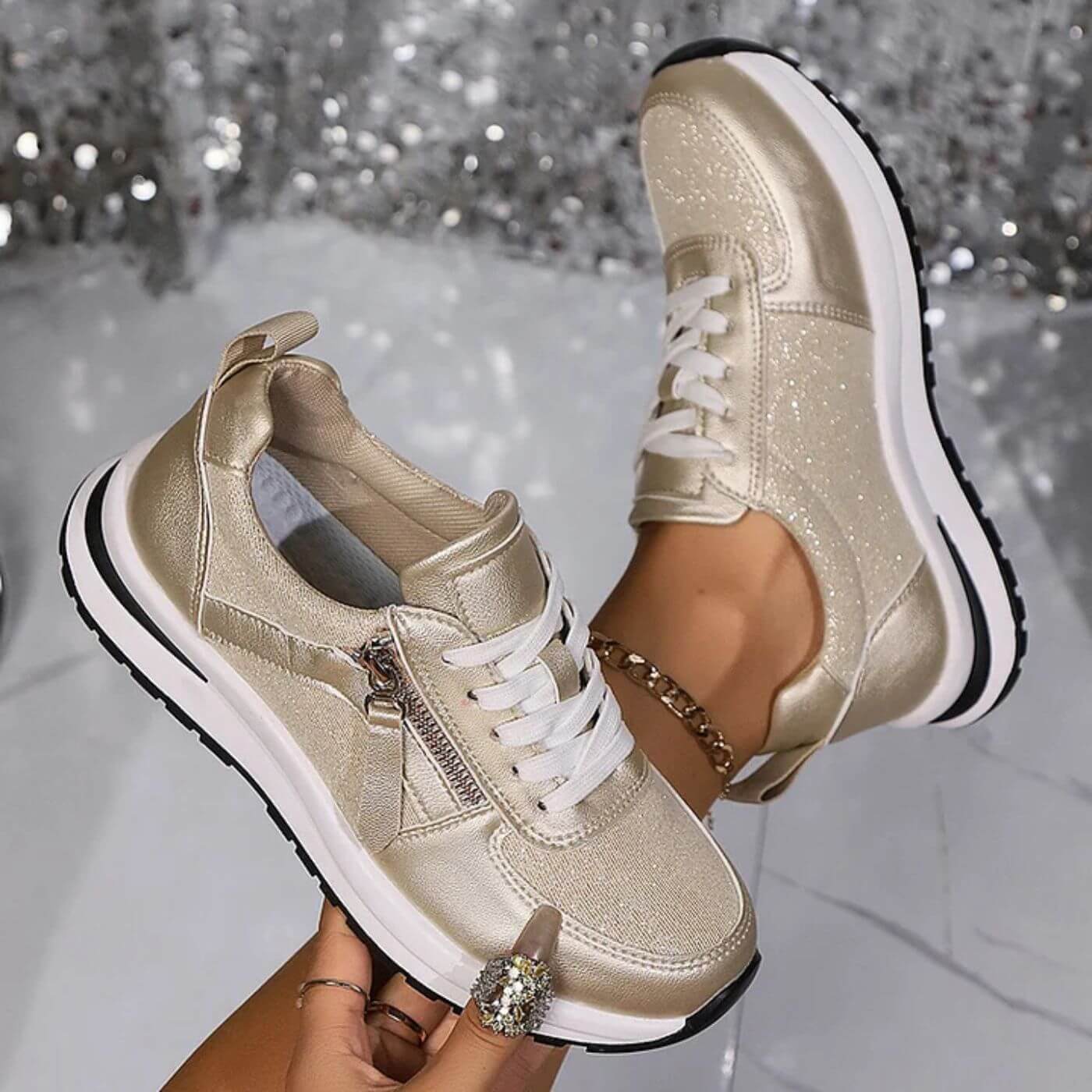 Noémi™ - Baskets Orthopédiques Élégantes