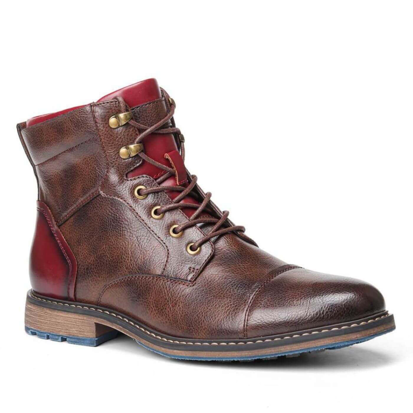 Philippe™ - Bottes Oxford en cuir haut de gamme