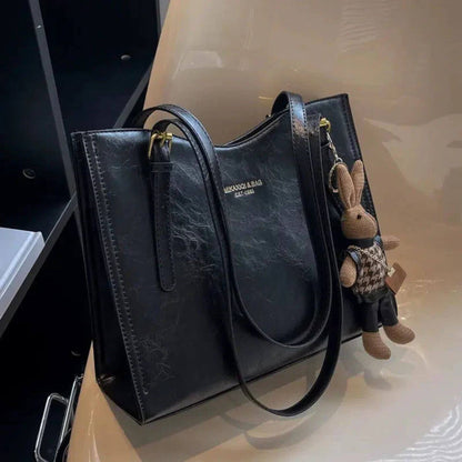 Alix™ – Sac Bandoulière Vintage avec Charm Lapin