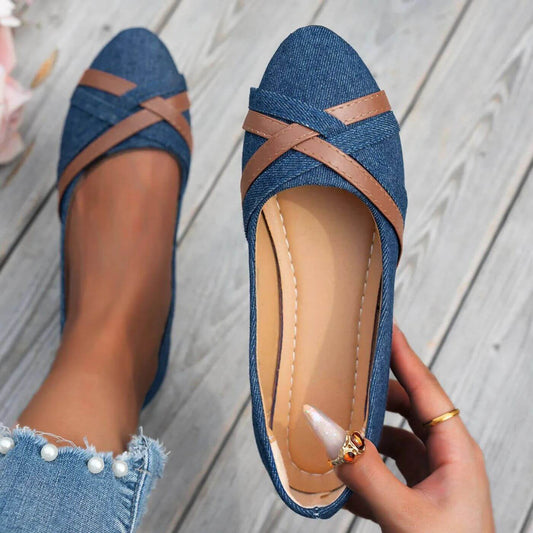Amélie™ - Mocassins Légers en Jean Orthopédiques