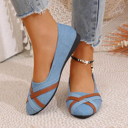 Amélie™ - Mocassins Légers en Jean Orthopédiques