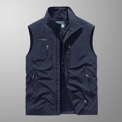 Benjamin™ – Gilet Cargo Respirant à Poches Multiples