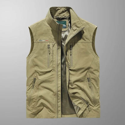 Benjamin™ – Gilet Cargo Respirant à Poches Multiples