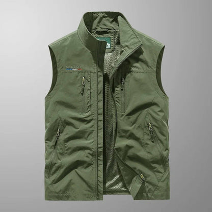 Benjamin™ – Gilet Cargo Respirant à Poches Multiples