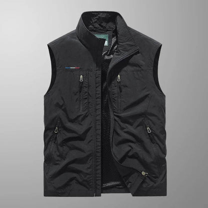 Benjamin™ – Gilet Cargo Respirant à Poches Multiples