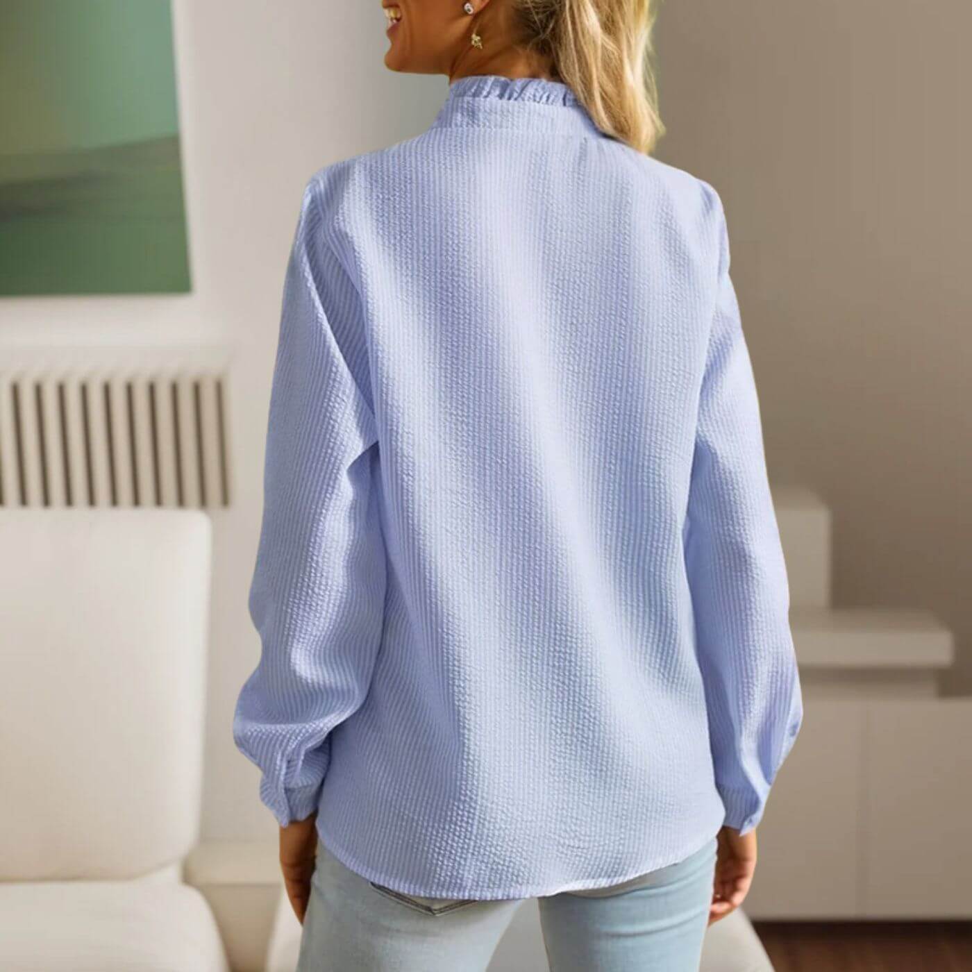 Claire™ – Blouse Élégante et Ultra-Confortable