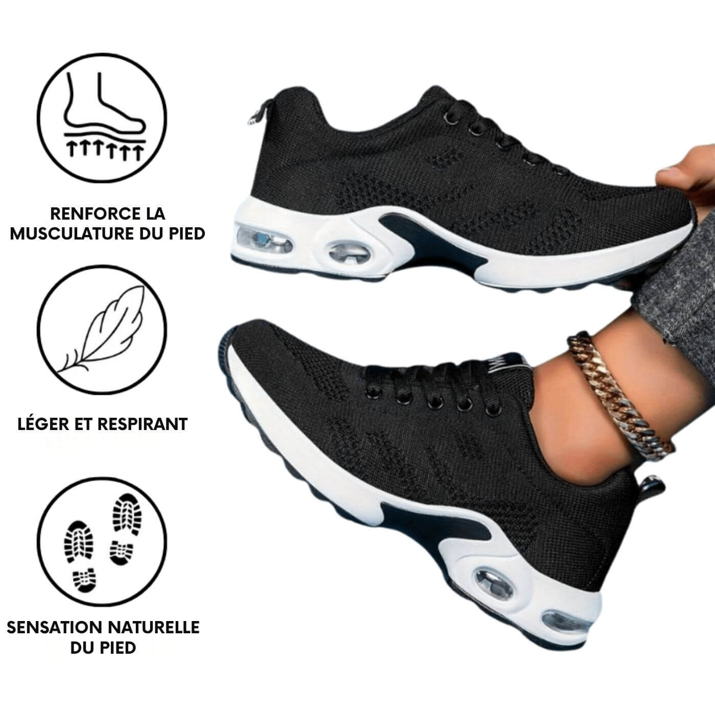 ErgoSteps™ – Chaussures Orthopédiques pour un Confort Total