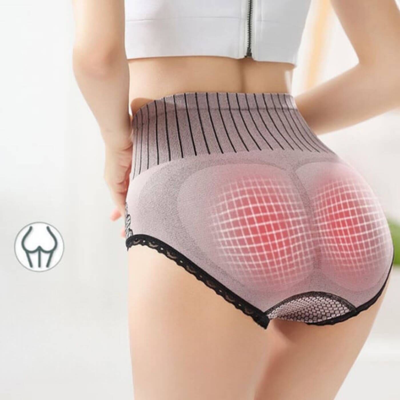 FitPro™ - Culotte Taille Haute Respirante (5+5 OFFERT)