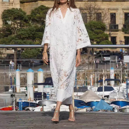 Jasmine™ – Robe d'Été avec Jolie Dentelle