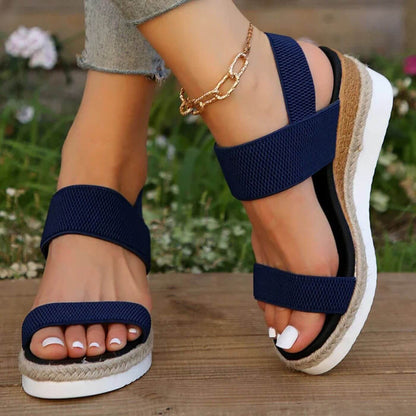 Madeleine™ – Sandales Compensées Orthopédiques Ultra Confort