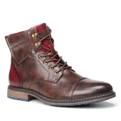 Philippe™ - Bottes Oxford en cuir haut de gamme